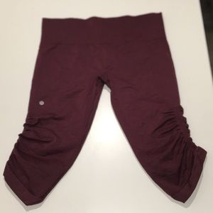 Lululemon cropped running pants size 12